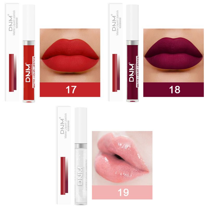 Lip Matte DNM Liquid Lipstick Waterproof Perona Bibir Tahan Lama Original