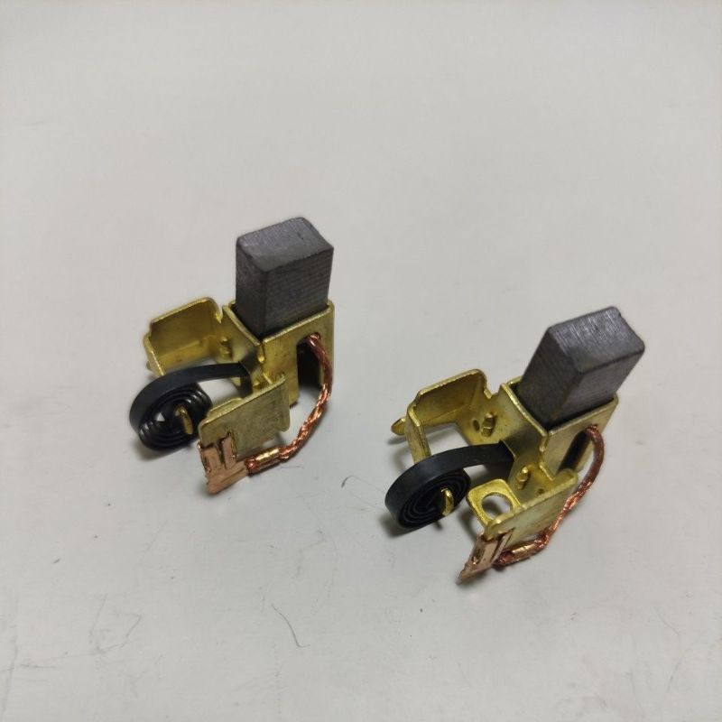 Brush Holder Dudukan Carbon Brush Set Arang  CB Mesin Gerinda Maktec MT90 MT 90 Original