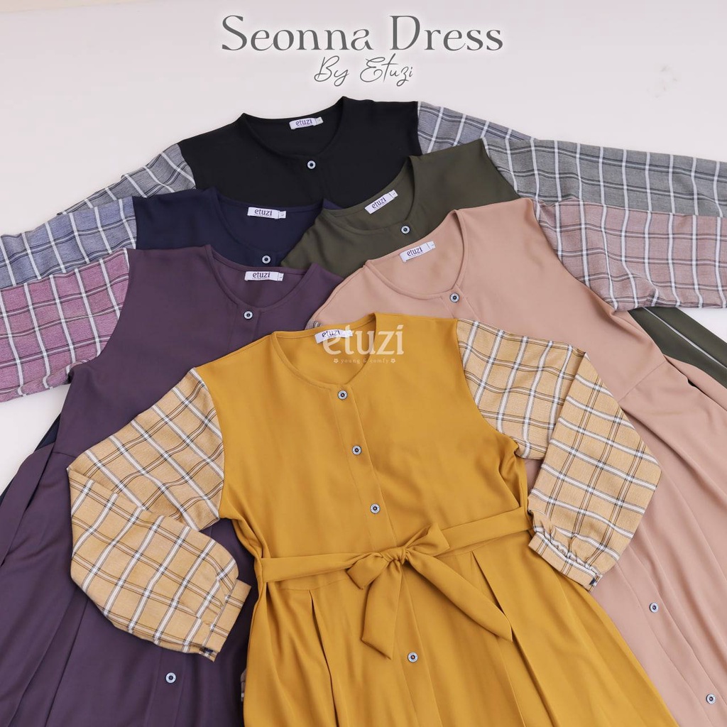 Gamis dewasa Seonna Dress by Etuzi