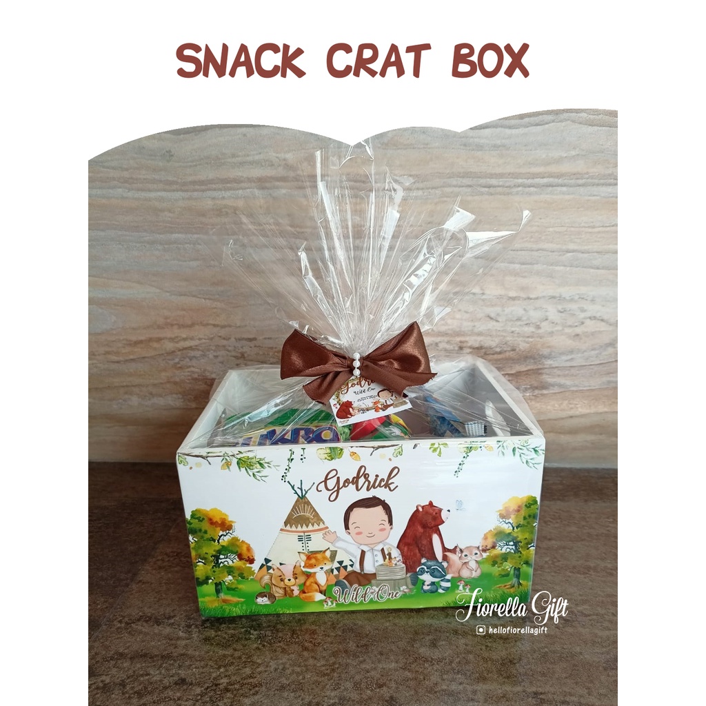 

kotak souvernir untuk aneka snack design custom sesuai tema