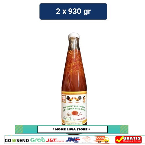 

Mae Supen Saus Thai Sweet Chili 2 x 930 gr