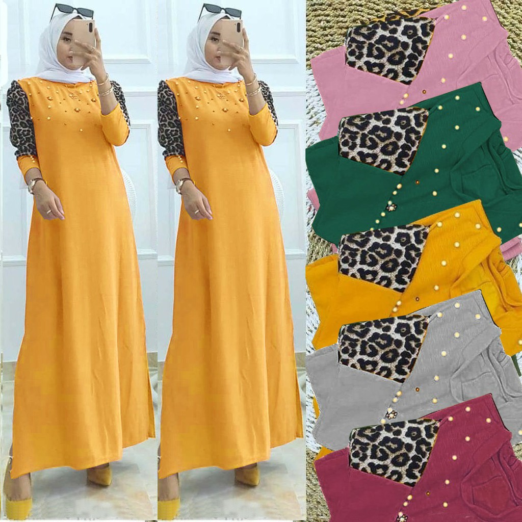 QUINNYSHOP-COD-US-BAJU GAMIS WANITA TERBARU-JUBAH WANITA MUSLIM-DRES MUSLIM-GAMIS LEBARAN 2021