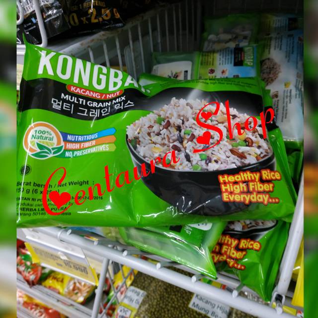 

Kongbap Multi Grain Mix Kacang/Nut 6x25gr