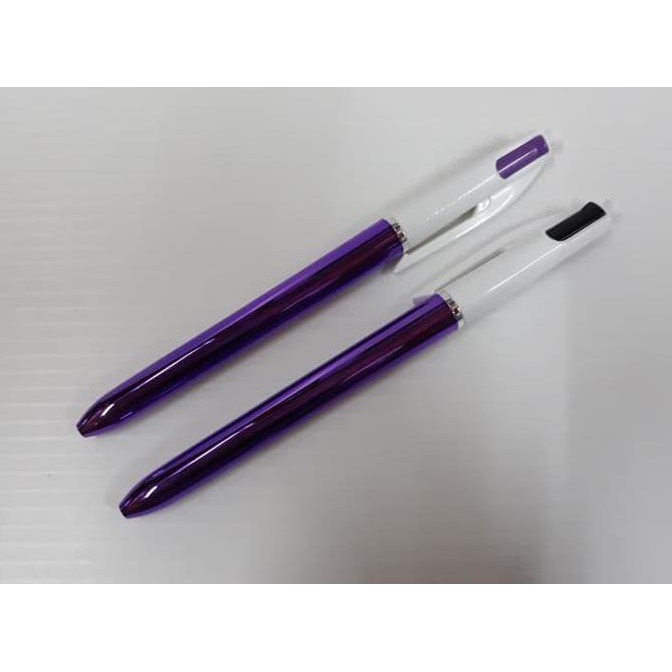 

Termurah Bic 2 Colours Shiny / Ballpoint 2 Warna Bic 1,0 - Black & Violet Offic