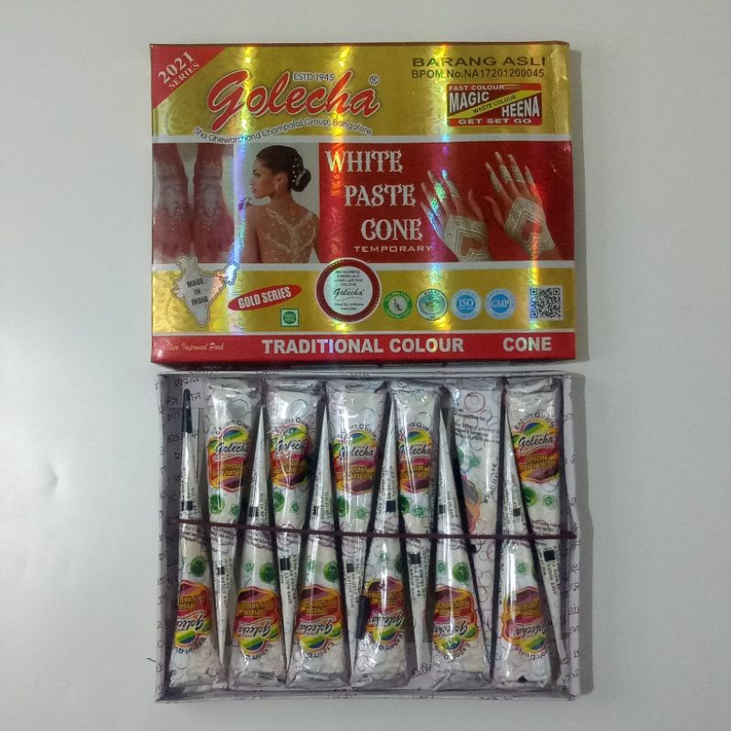 HENNA GOLECHA ASLI BPOM (ECER)-WHITE