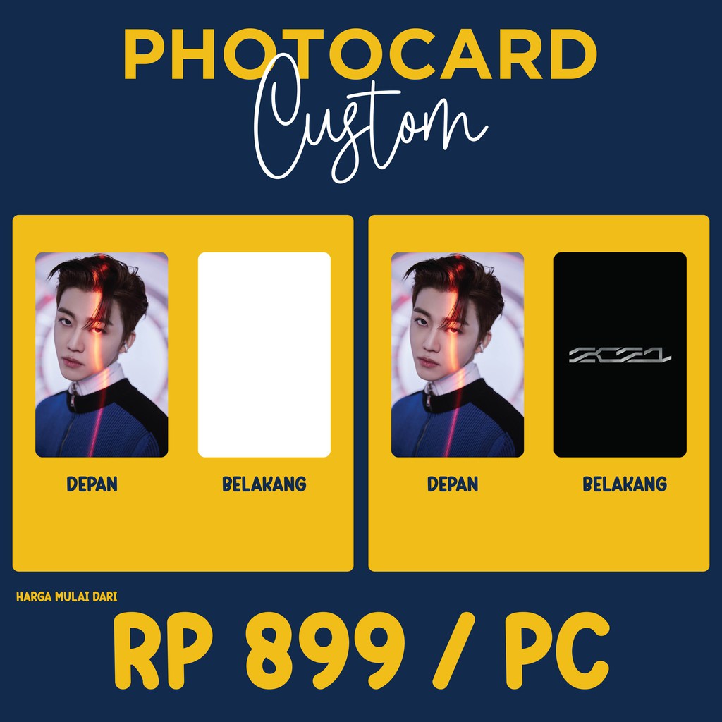 [MIN. 24 PC] PHOTOCARD CUSTOM Unofficial K-POP (BACA DESKRIPSI)