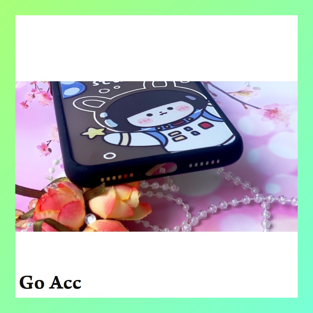 Softcase Unik Black Hitam Oppo Reno 4 4F 5 5F 6 5G,A54 4G,A74/A95,A5s,A7,A12,A11k,A1K