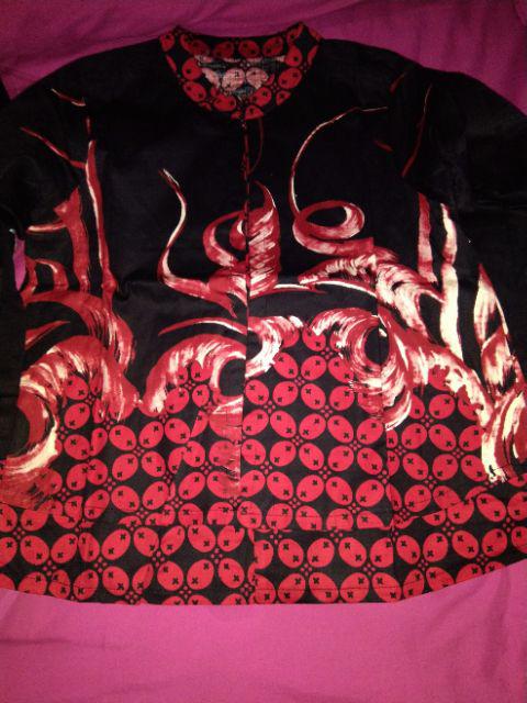 Fiorecloth - 443 Atasan Batik Wanita Mordern Baju Batik Wanita