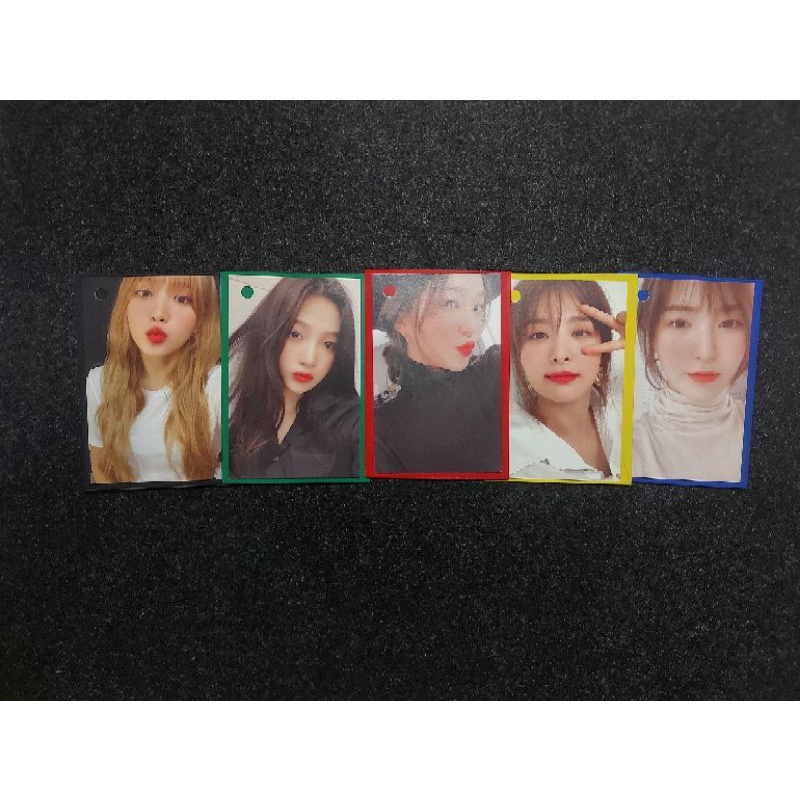 Outer Inner Sleeve Photocard PC Meet YX Color Biru Merah Hijau Kuning Hitam