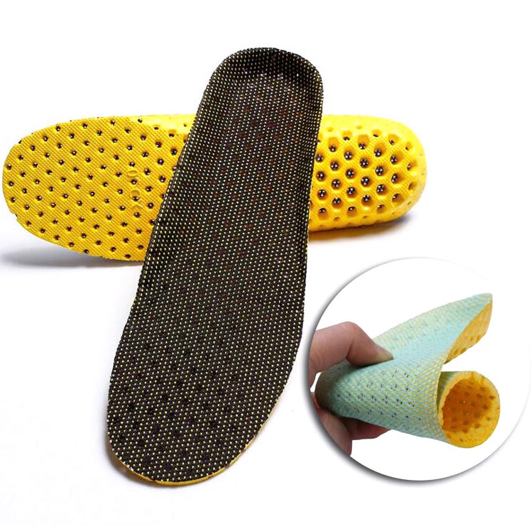 Insole Sepatu Pria Wanita Unisex Alas Kaki Sepatu Ringan Empuk Anti Gerah