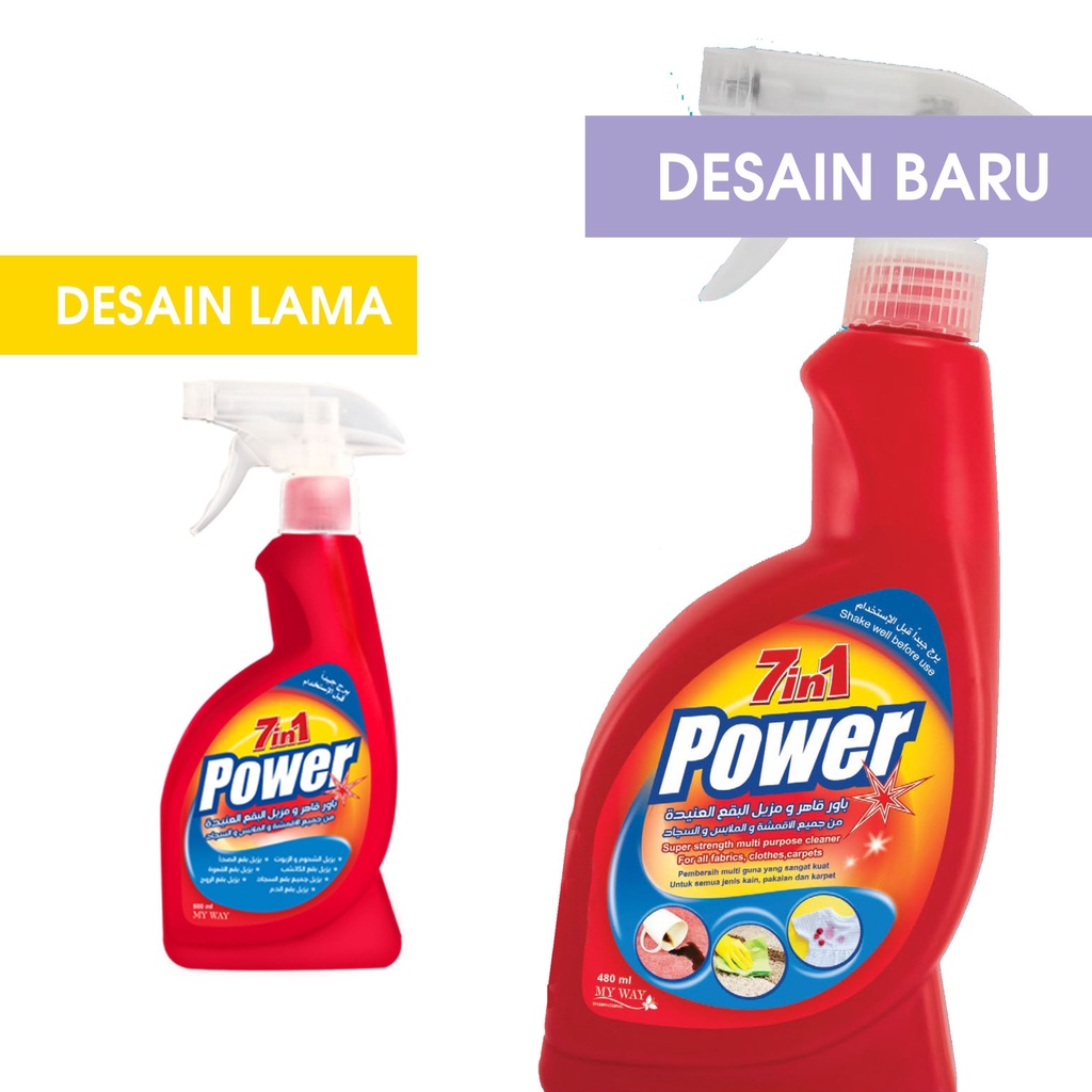 (kemasan lama exp 2028) POWER RED MY WAY