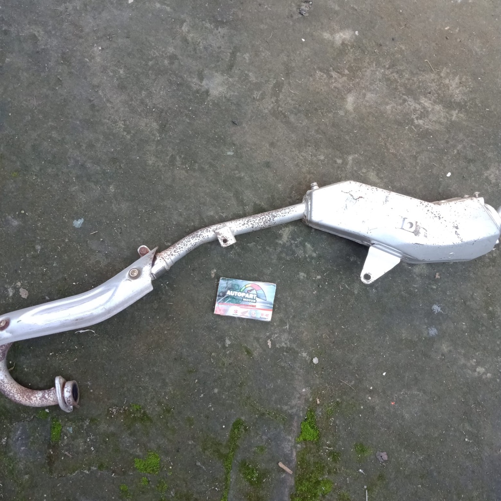 Knalpot knalpot belakang kawasaki Klx original kawasaki klx klx knalpot