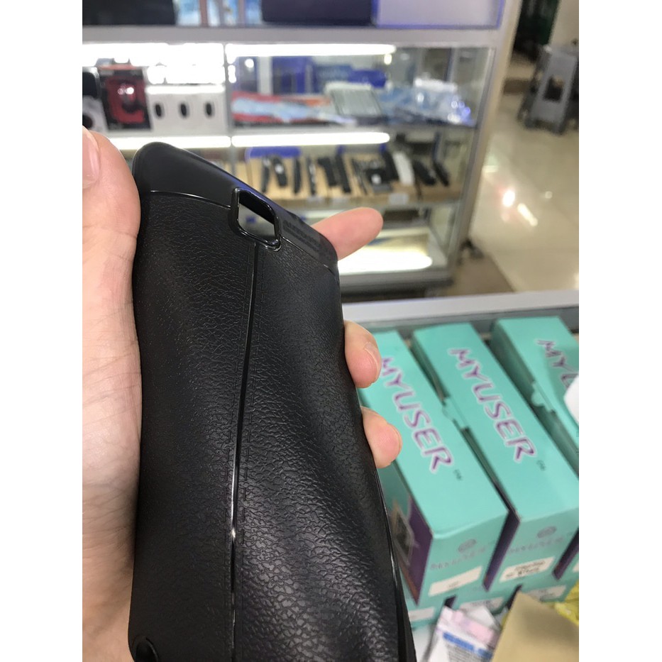 Softcase jellycase auto fokus leather case vivo v11 (finger)