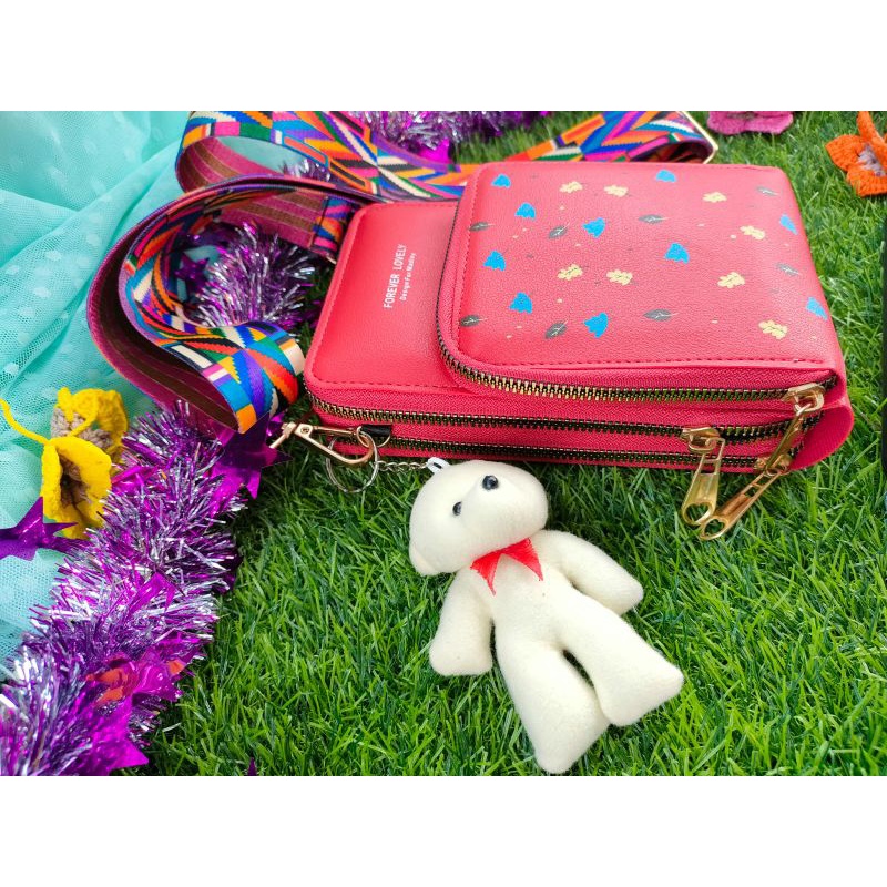 TAS SELEMPANG HP IMPORT FOREVER YOUNG