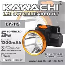 SENTER KEPALA 5 WATT EVATECH CAS