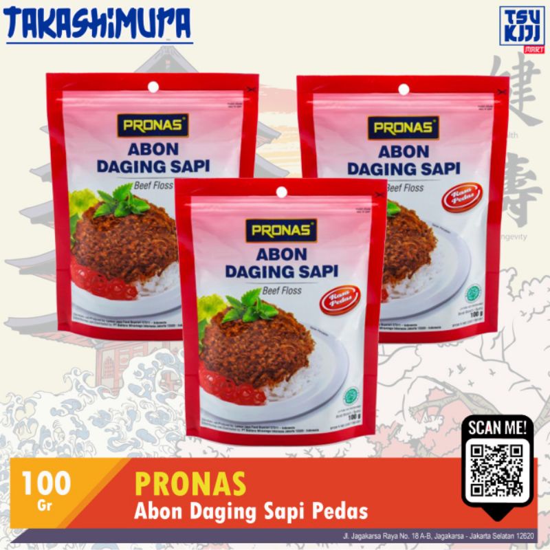 

pronas abon sapi pedas 100gr