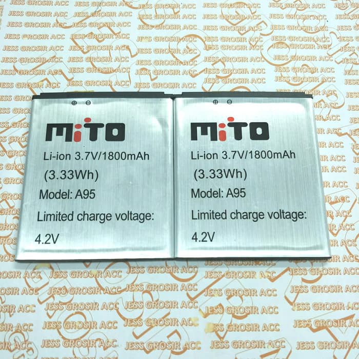 Baterai Battery Batre Original Oem MITO A95 BA-00044 BA00044