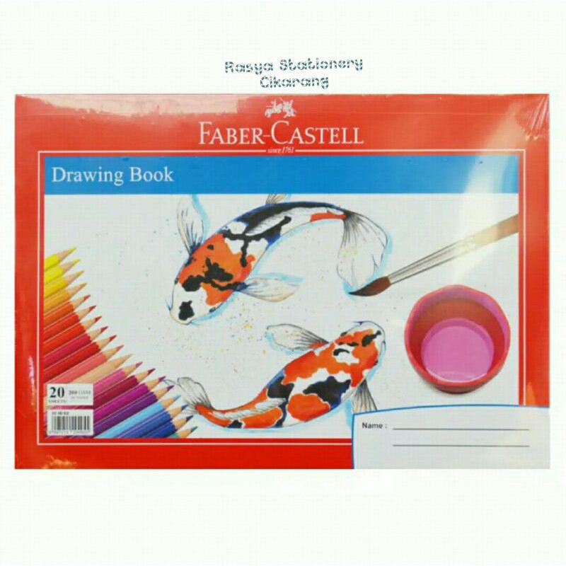 

Faber - Castell Drawing book A4 motif fish