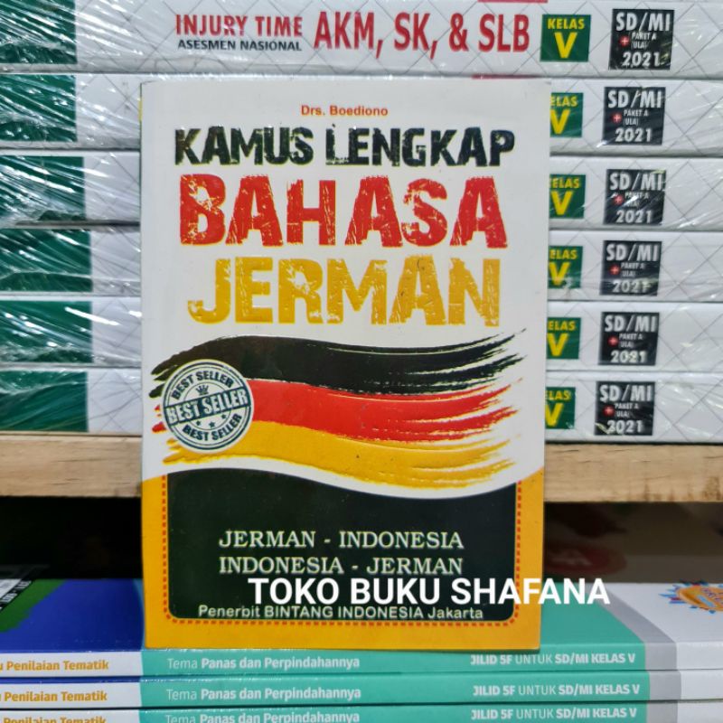 Best Seller Kamus Lengkap Bahasa Jerman Jerman-Indonesia Indonesia-Jerman