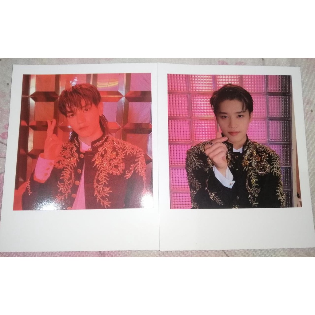 polaroid pola favorite taeyong taeil set official nct 127