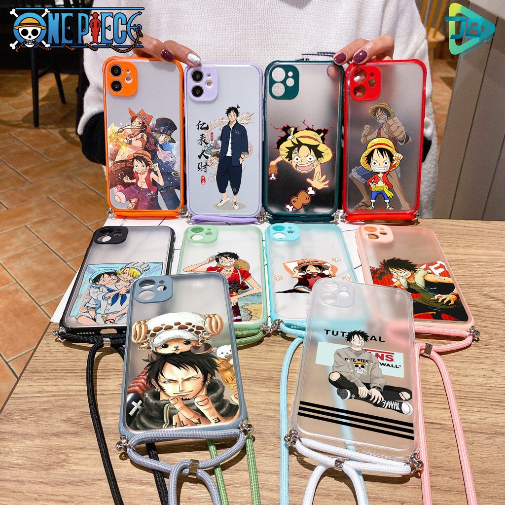 Softcase Slingcase Lanyard Choice ONE PIECE Vivo Y91c Y1s V5 V9 V11 V11i V15 V17 V20 Se S1Pro JB3345