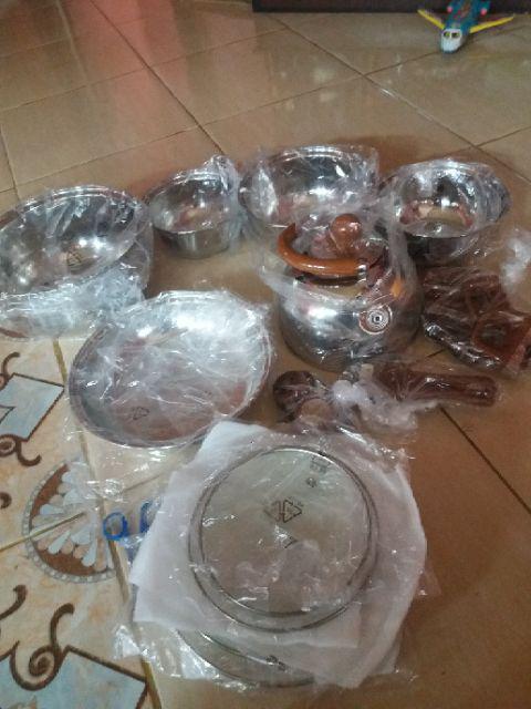 Panci Set Armor - Coklat