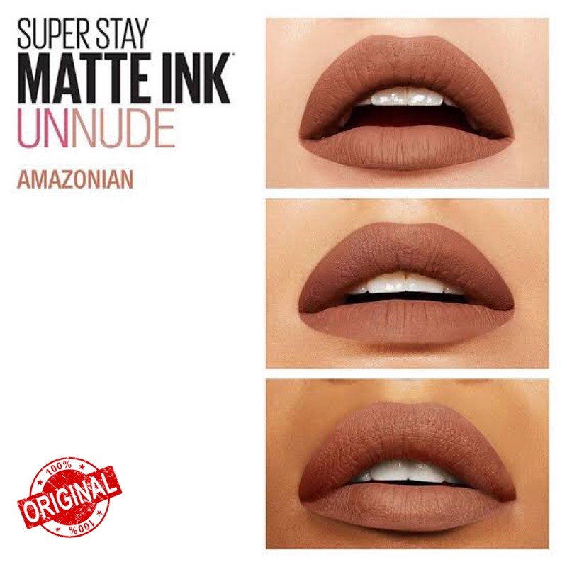 MAYBELLINE SUPERSTAY Matte Ink - 70 AMAZONIAN | ❤ jselectiv ❤ Lip Cream Tahan 16 Jam MAYBELLINE - ORI✔️BPOM✔️MURAH✔️COD✔️