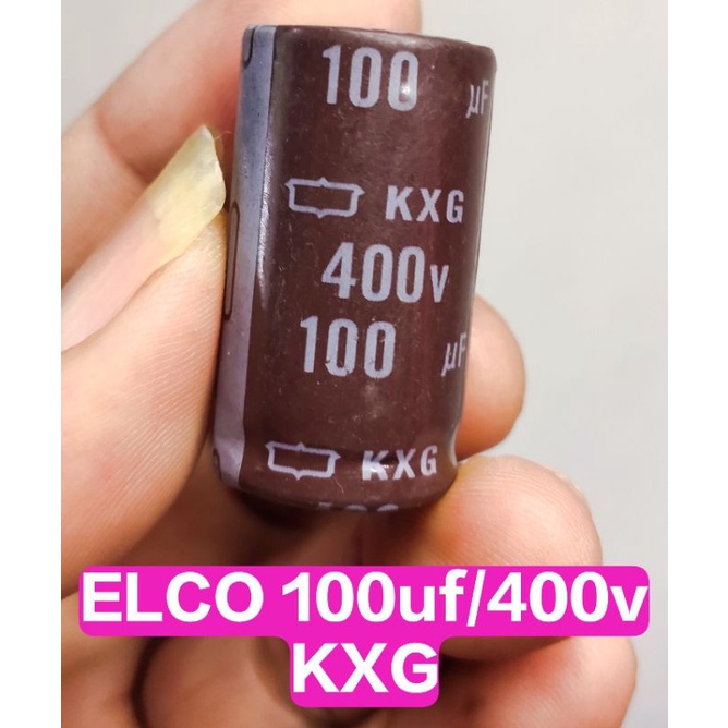 Elco 100uf 400v KXG