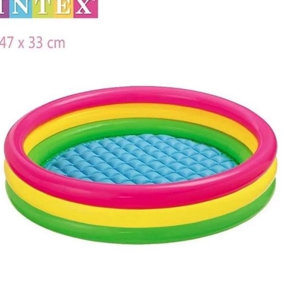 INTEX Sunset Glow Pool Kolam Renang Anak - 147x33cm