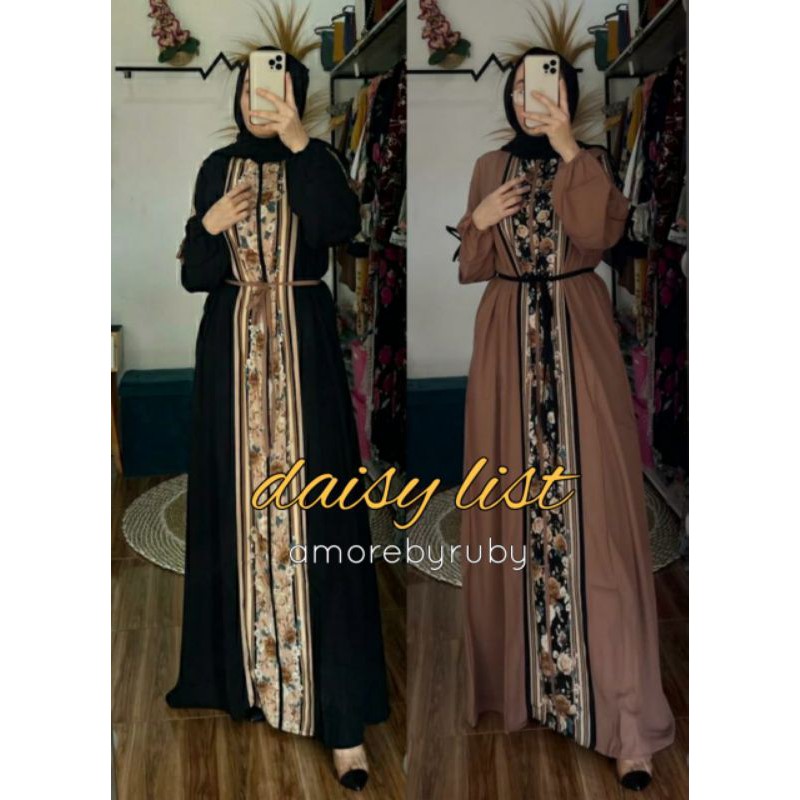 (COD)DRESS MAXI DAISY AMORE BY RUBY ORI GAMIS FASHION WANITA TERBARU TERLARIS