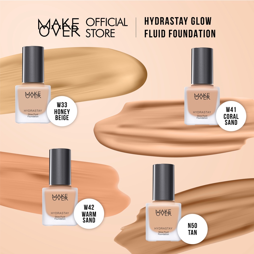 Make Over Hydrastay Glow Fluid Foundation