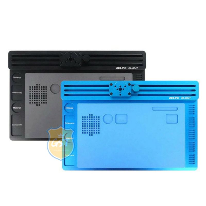 Karpet Alas Service Hp Anti Panas Relife RL-004T Aluminium Alloy Baja For Mikroskop Stereo