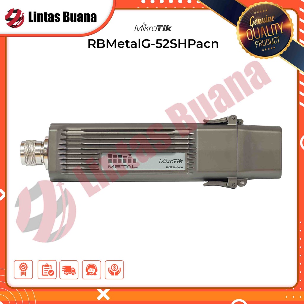 Mikrotik RBMetalG-52SHPacn Metal 52 ac Access Point 2GHz/5GHz