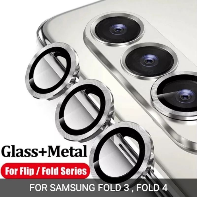ring tempered glass Samsung z fold 3 fold 4