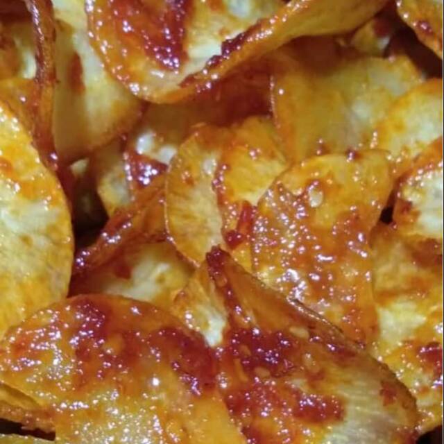 

Keripik singkong pedas