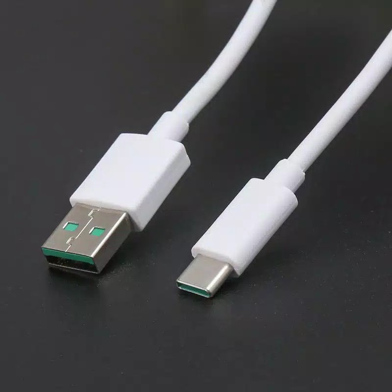 Kabel Data Realme Oppo VOOC USB C Type C Super Fast Charging