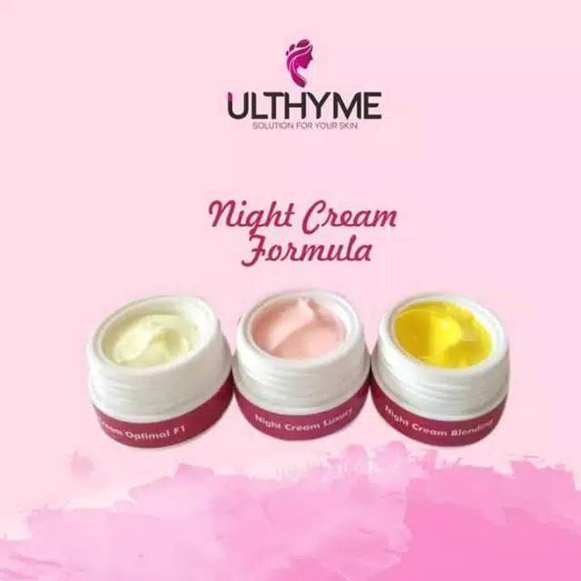 Ulthyme Skincare Ecer Night Cream