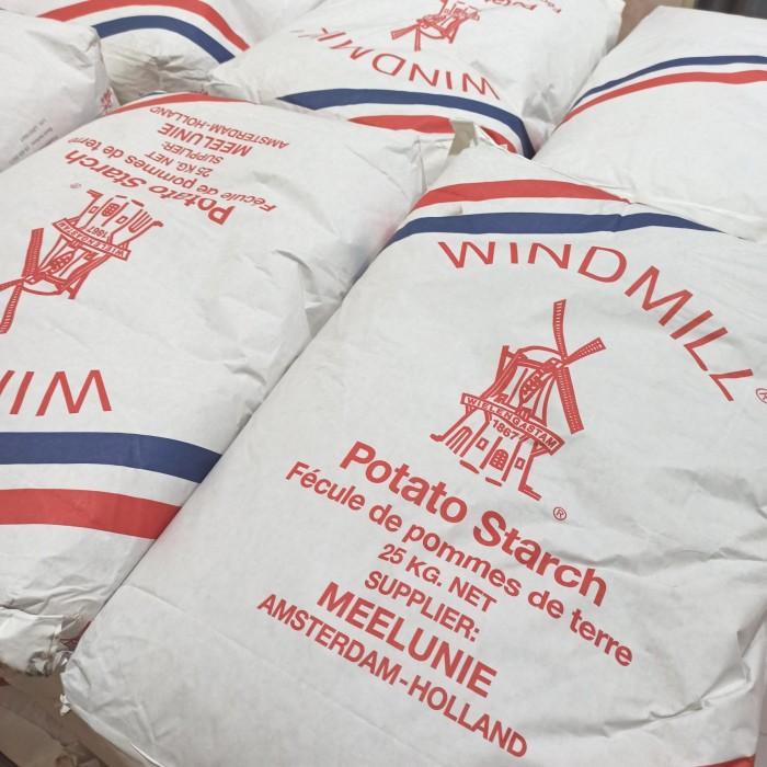

Tepung | Potato Strach Windmill 25Kg Tepung Kentang Windmill