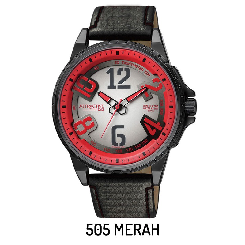 Q&amp;Q QQ Original - DA66J - Jam Tangan Pria - Kulit