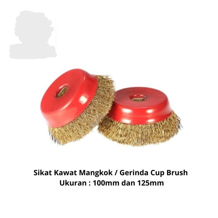 Jual Sikat Kawat Mangkok Gerinda Cup Brush Ukuran Mm Shopee Indonesia