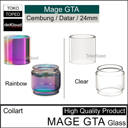 Tabung bahan kaca MAGE GTAx 24 Glass CEMBUNG - LURUS