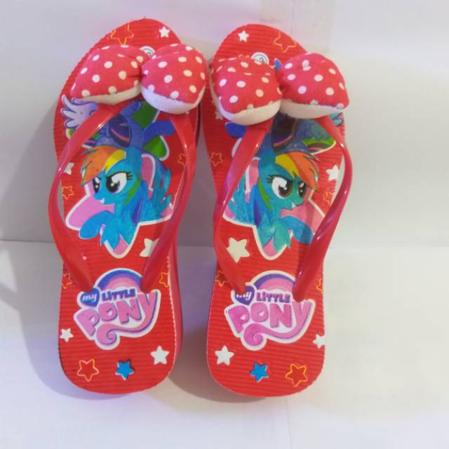 SANDAL LITTLEPONY WEDGES ANAK