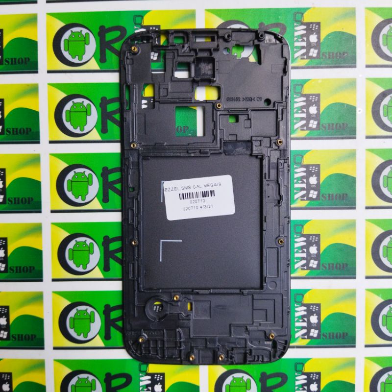 Bezzel Samsung Mega I9150 I9152 Black Tulang Tengah Middle Frame