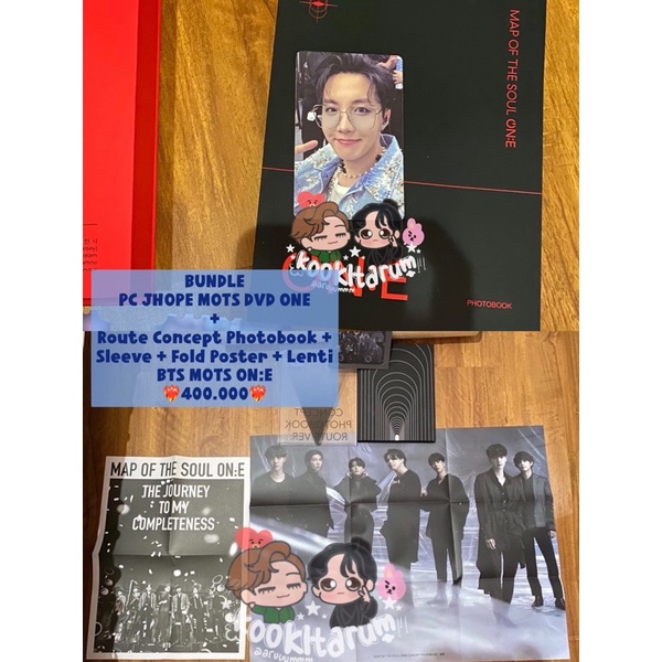 Photocard PC JHOPE DVD BTS MAP OF THE SOUL MOTS ON:E ONE Official ❌SOLD❌ SISA Route Concept Photoboo