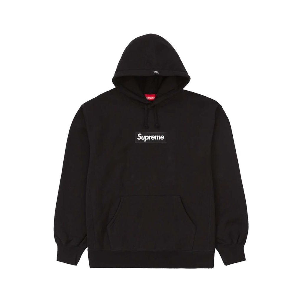 Spreme FW21 Box Logo Hoodie Black 100% Authentic