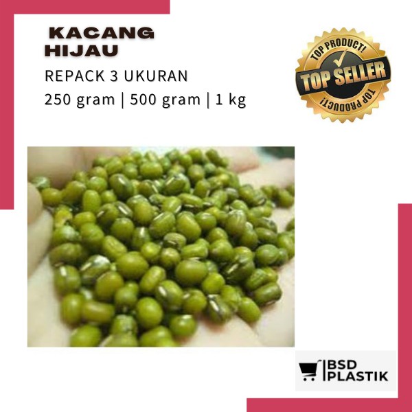 

Kacang Hijau Kacang Ijo ukuran 1Kg