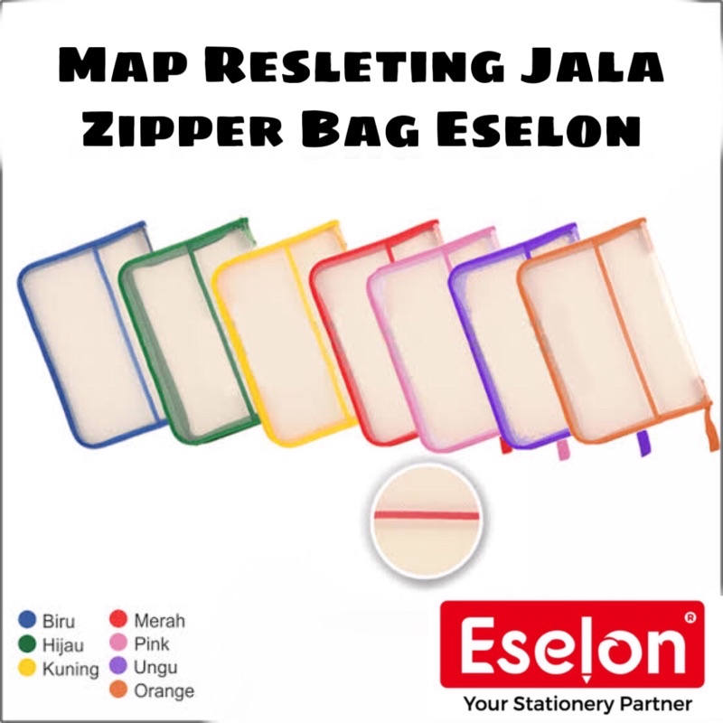 

Map Resleting Jala Eselon / Zipper Bag Eselon / School Bag Eselon 510