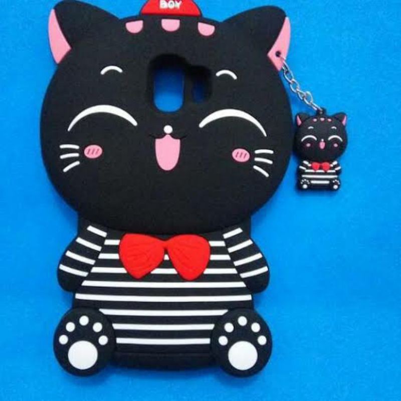 Case Boneka Samsung J2 Pro 2018 Mimicat 3D 4D Softcase