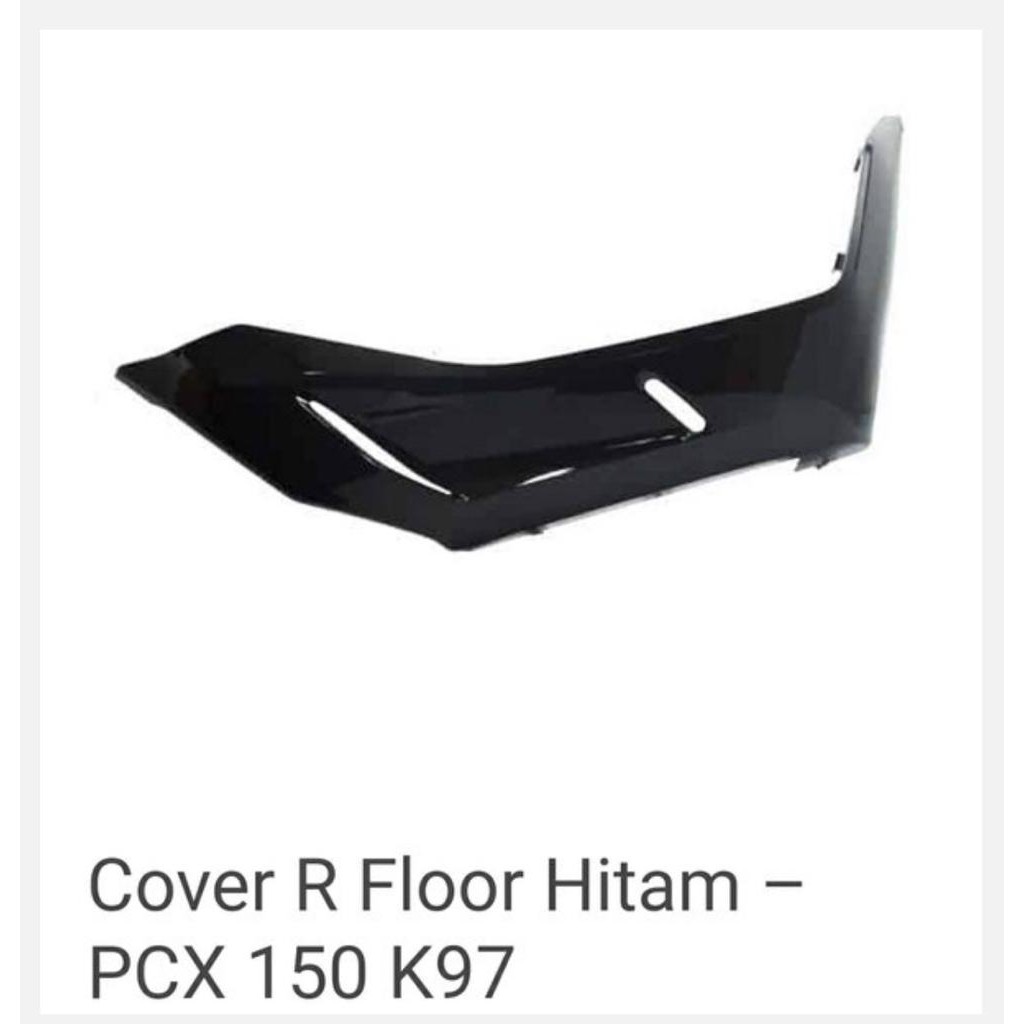 cover side pcx R L floor side samping bawah pcx hitammetalik ori honda harga satuan asli ahm