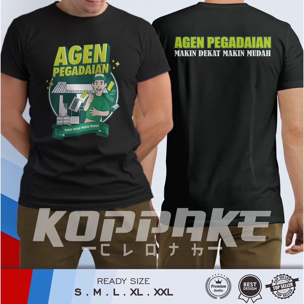 Kaos Agen Pegadaian Makin Dekat Makin Mudah Baju Distro